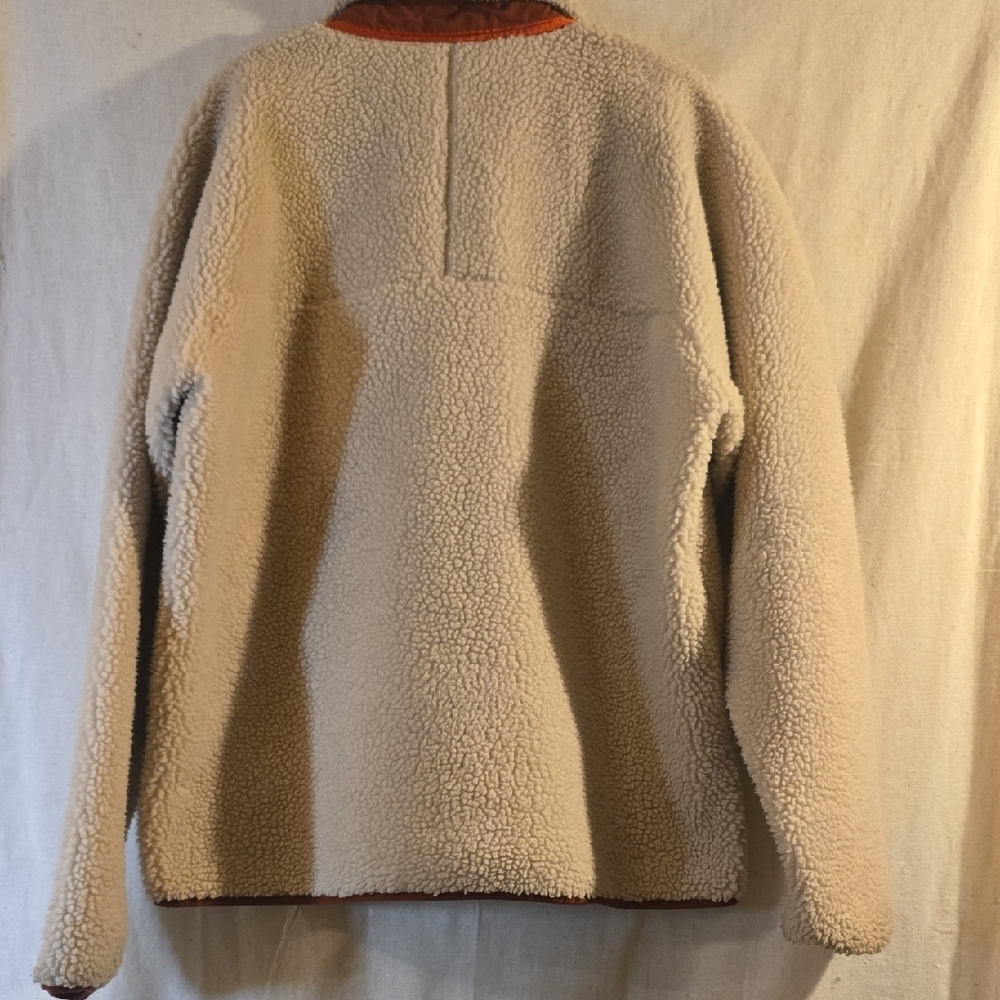 Patagonia Men's Cream and Brown Performance Jacket - Picture 8 of 9